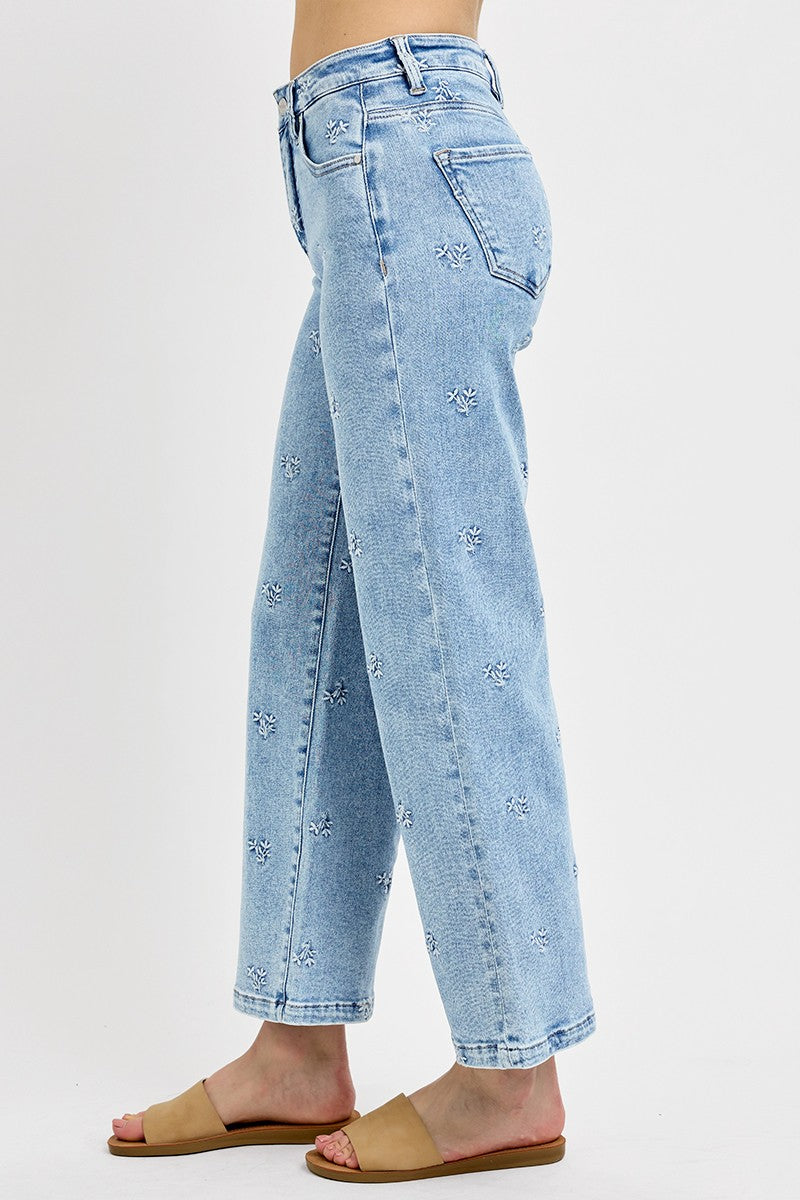 Vivian Embroidered Jeans