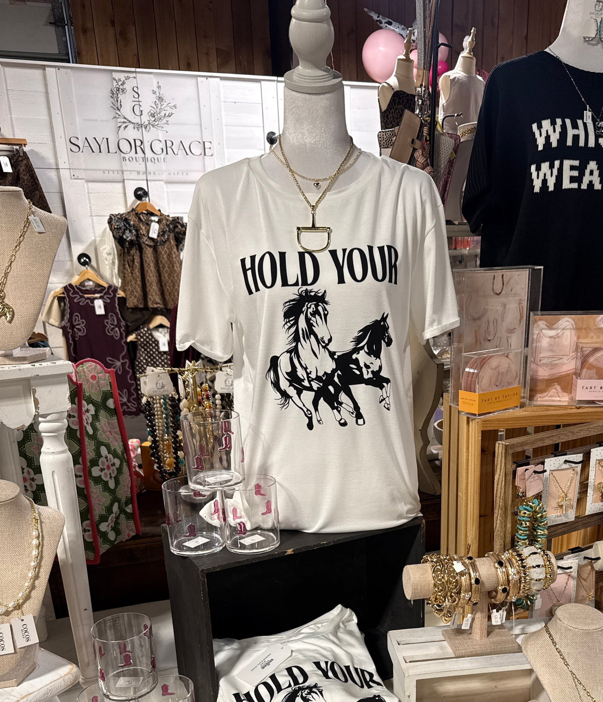 Hold Your Horses Tee