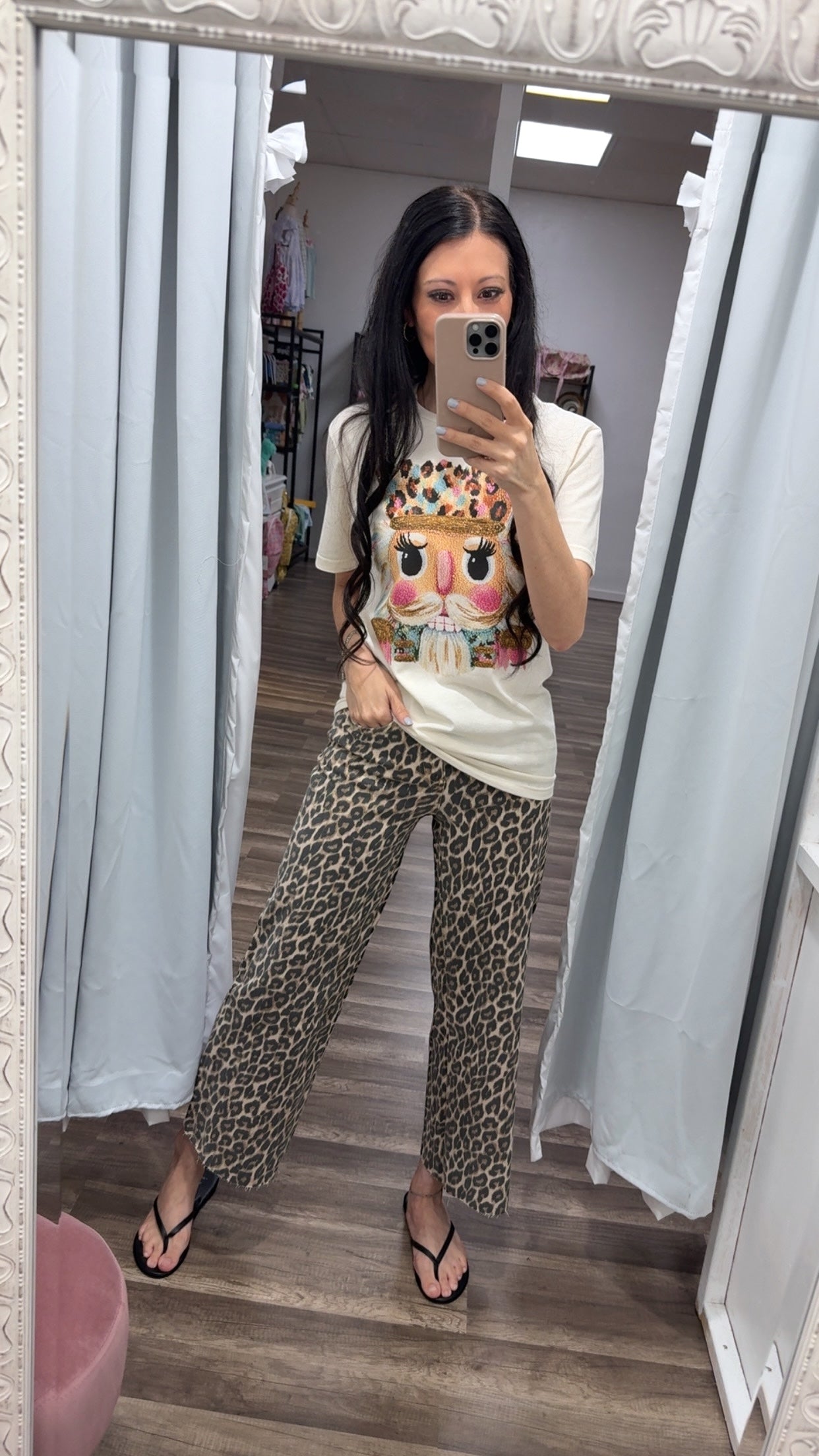Leopard Jeans - Restocked