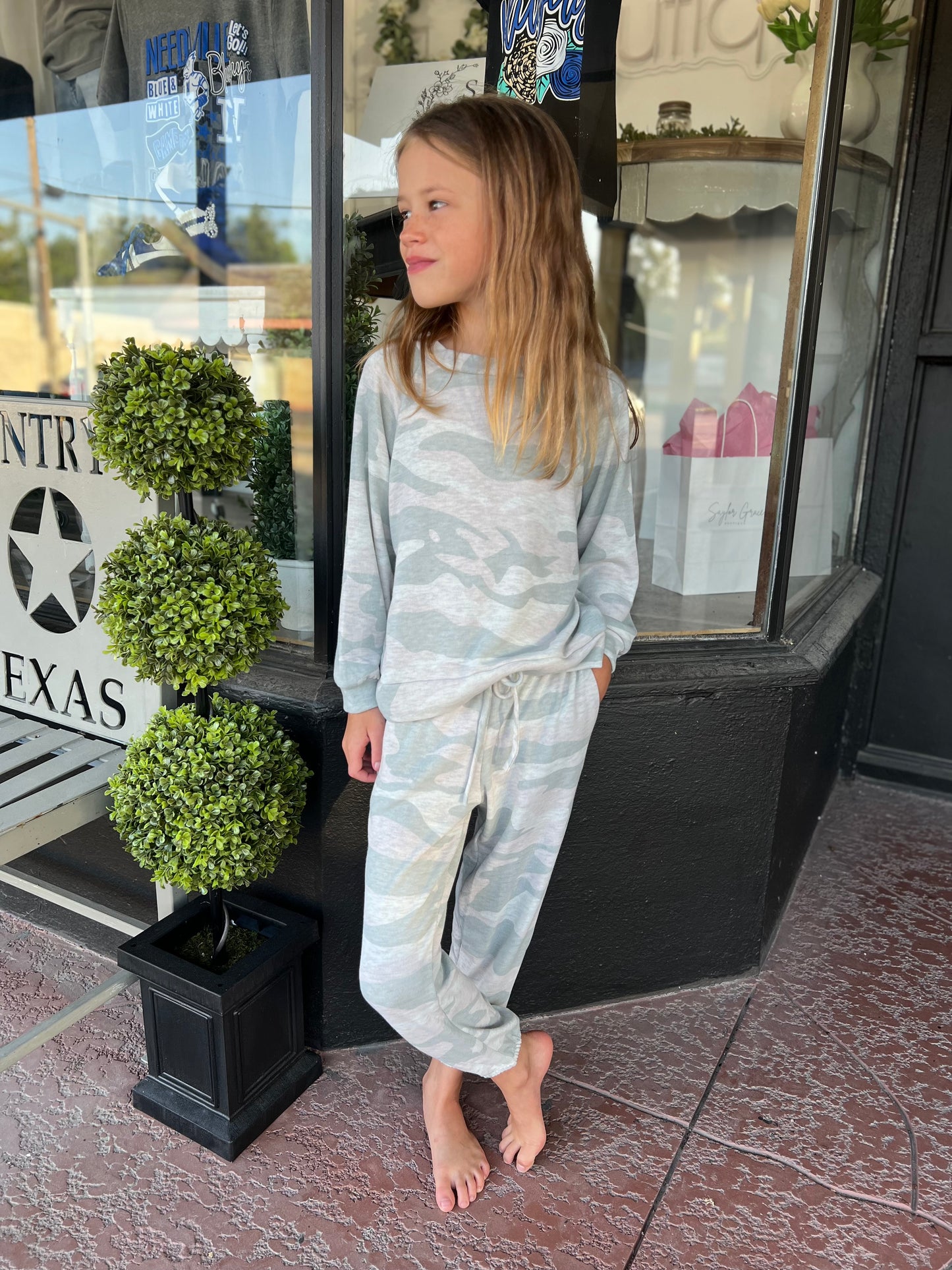 Camo Pant Set