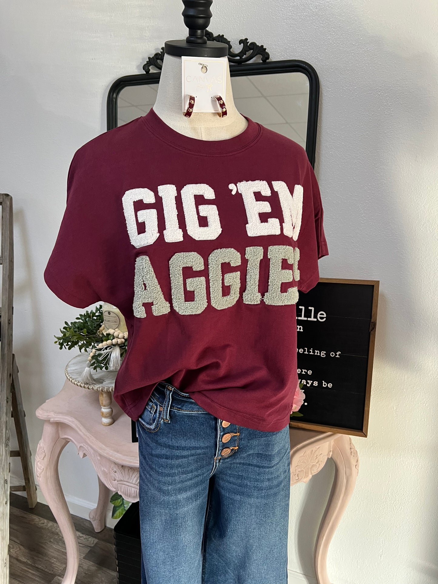 Texas A&M Chenille Shirt