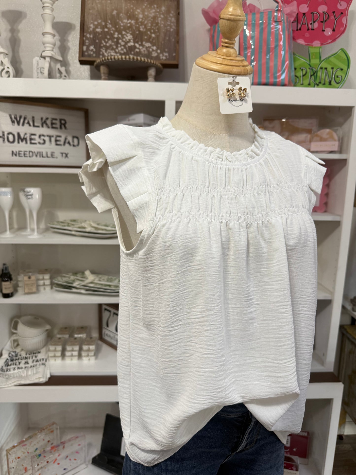 Zoe Top - White