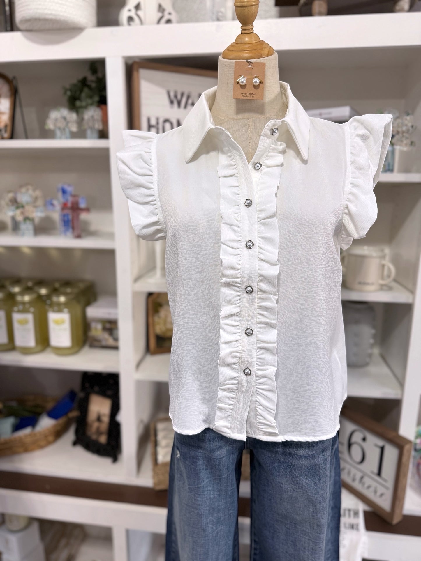 Billie Top - White