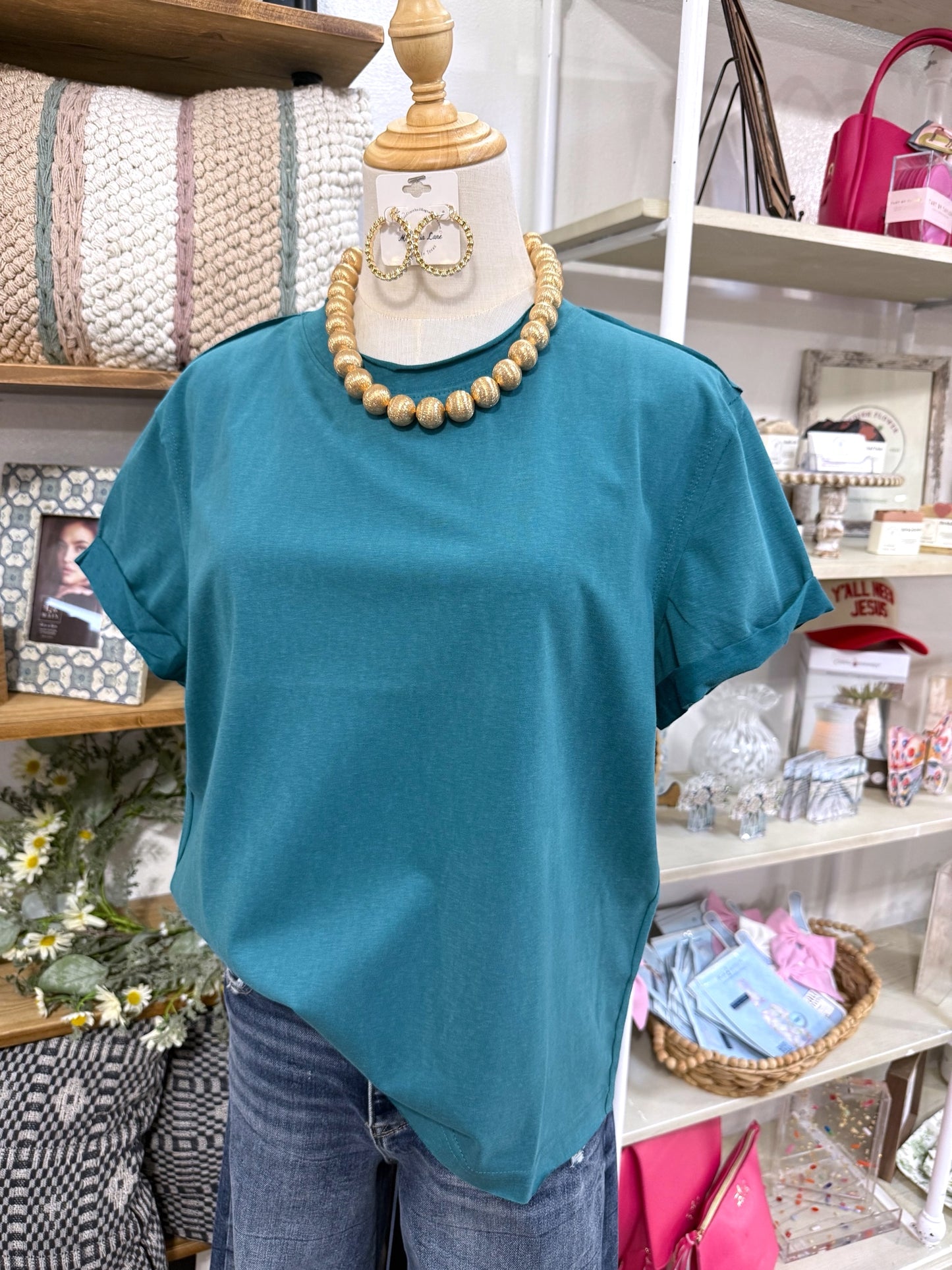Mali Top - Teal