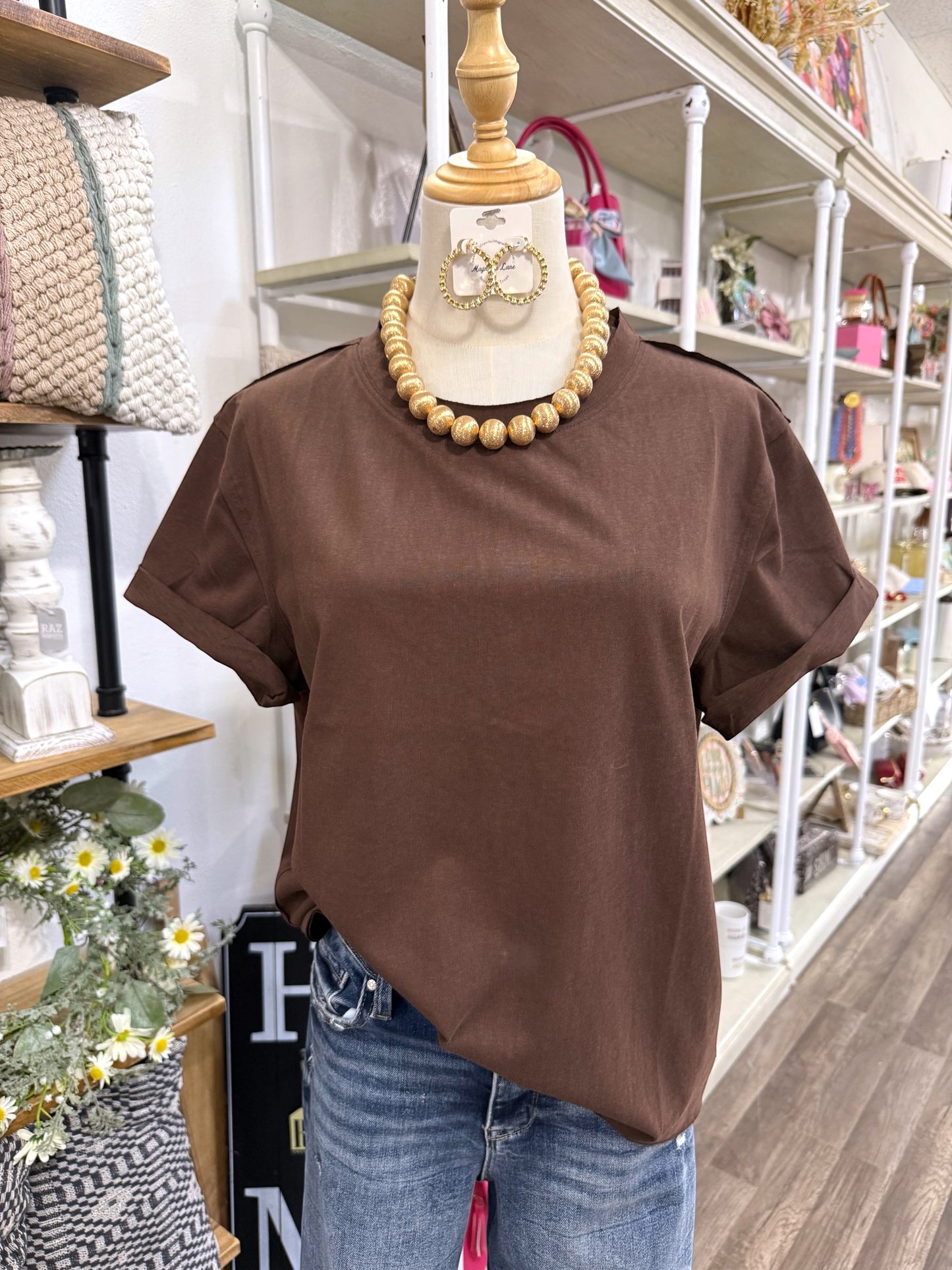 Mali Top - Brown