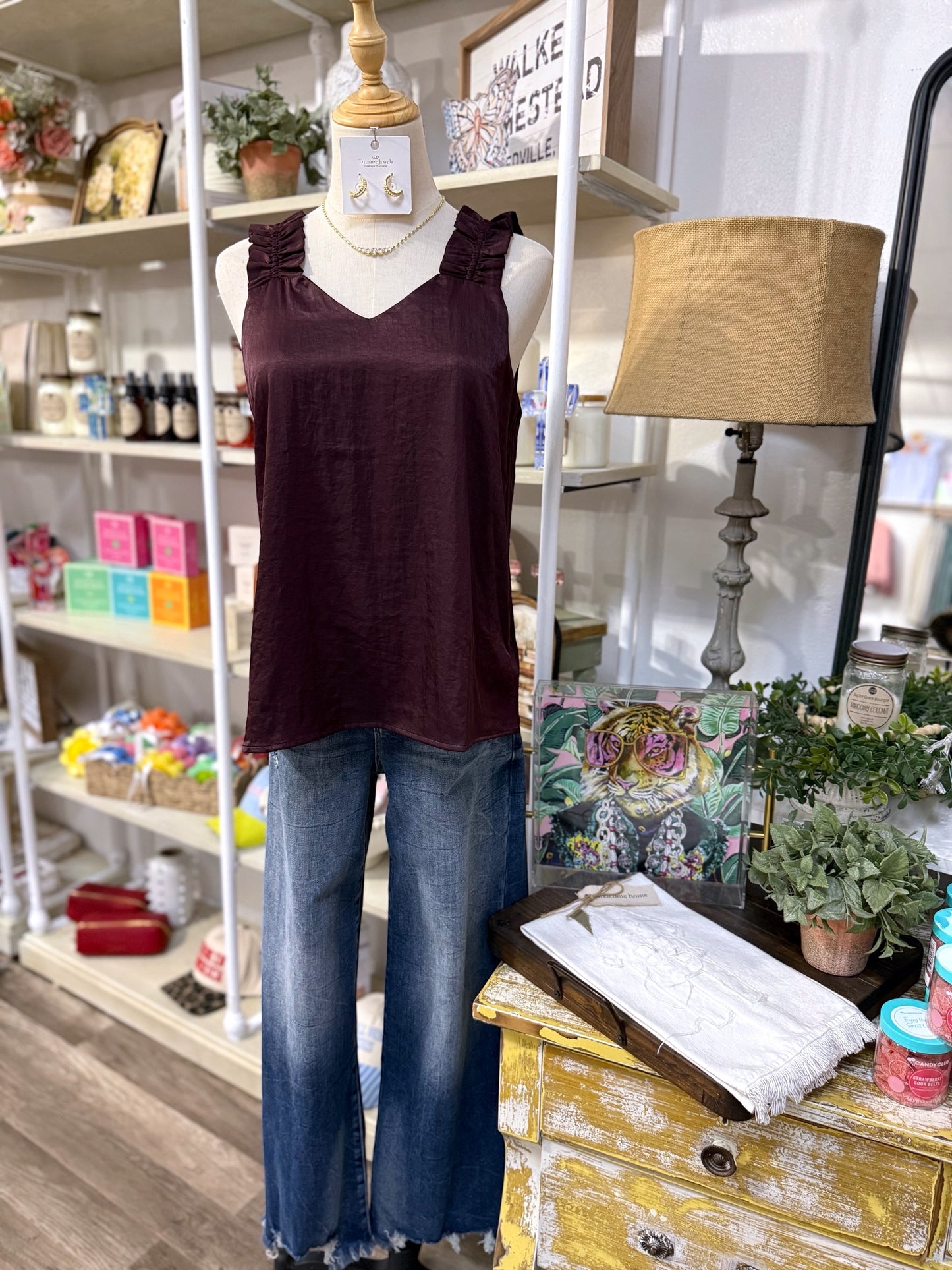 Kyla Top - Wine