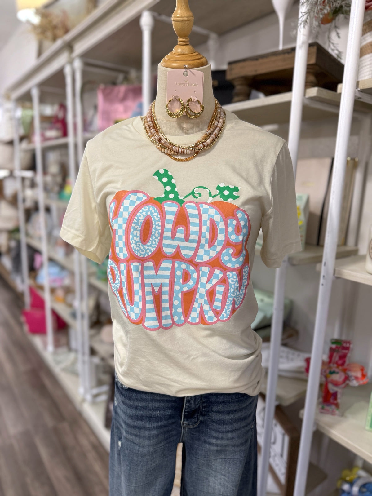 Howdy Pumpkin Tee