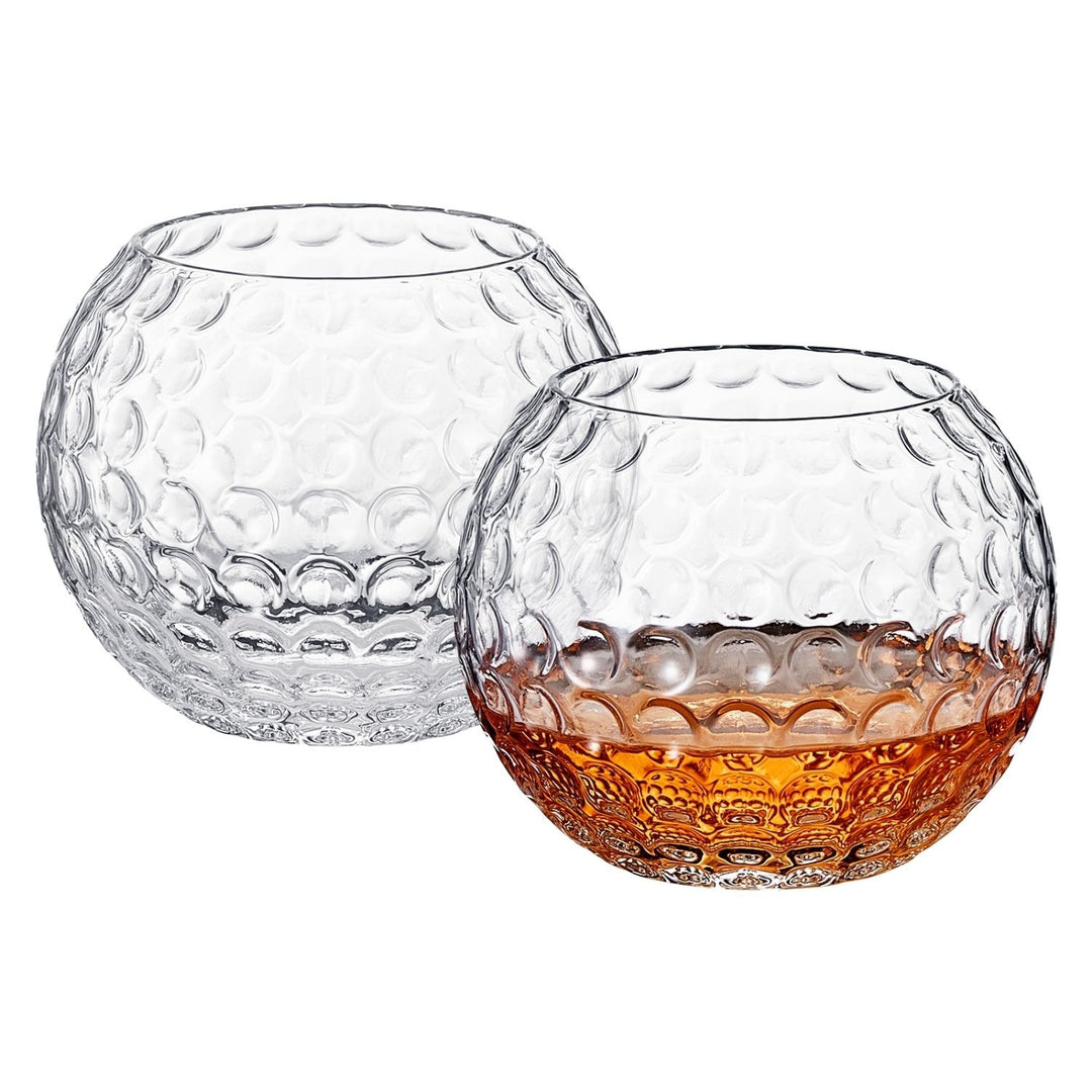 Golf Ball Whiskey Glass - Set of 2