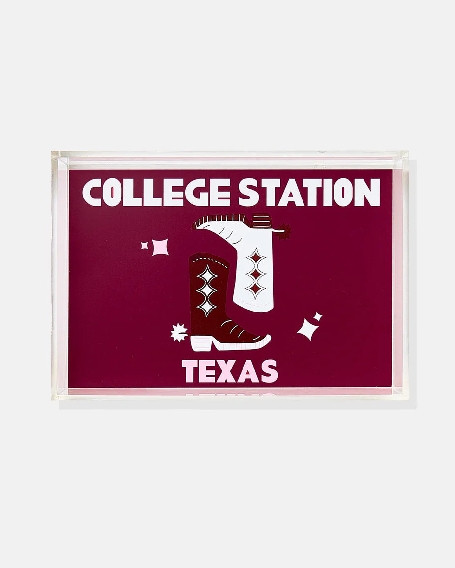 College Station Small Tray