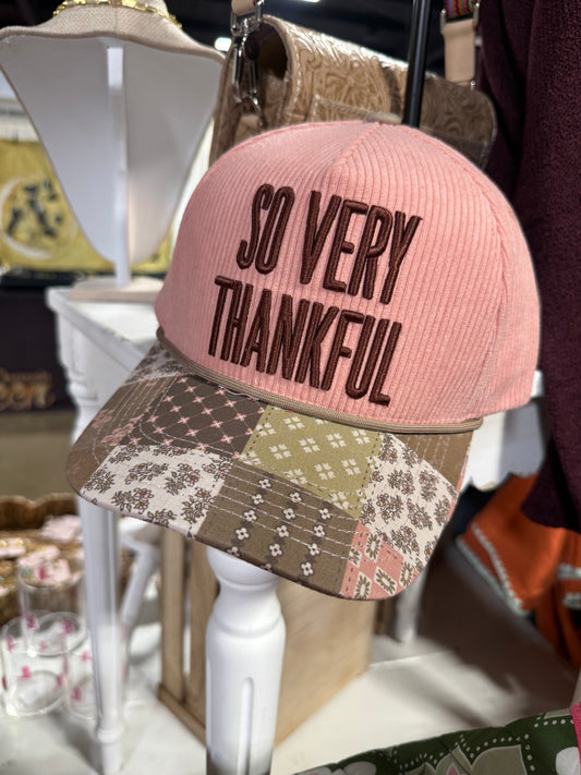 So Very Thankful Hat - Taylor Eliott