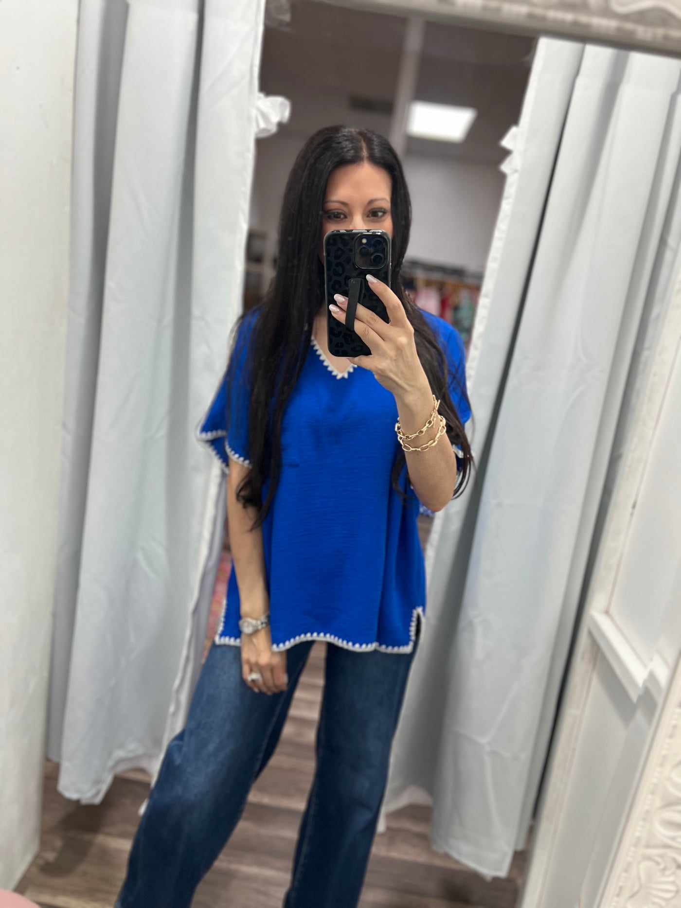 Connie Top - Royal