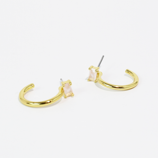 Harper Glow Earring Hazy Pink