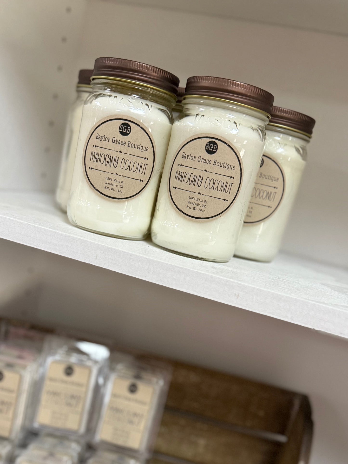 Mahogany Coconut - 16oz Candle