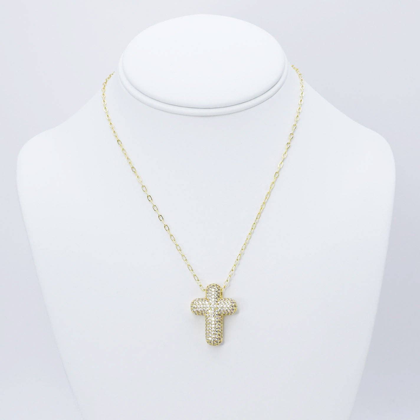 Faithful Glow Gold Necklace 