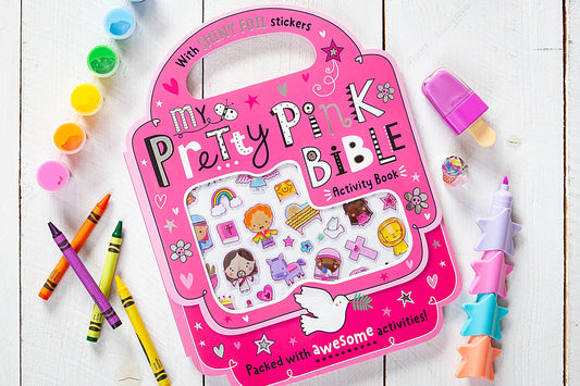 My Pretty Pink Bible Activity Book (Sticker Activity Book)