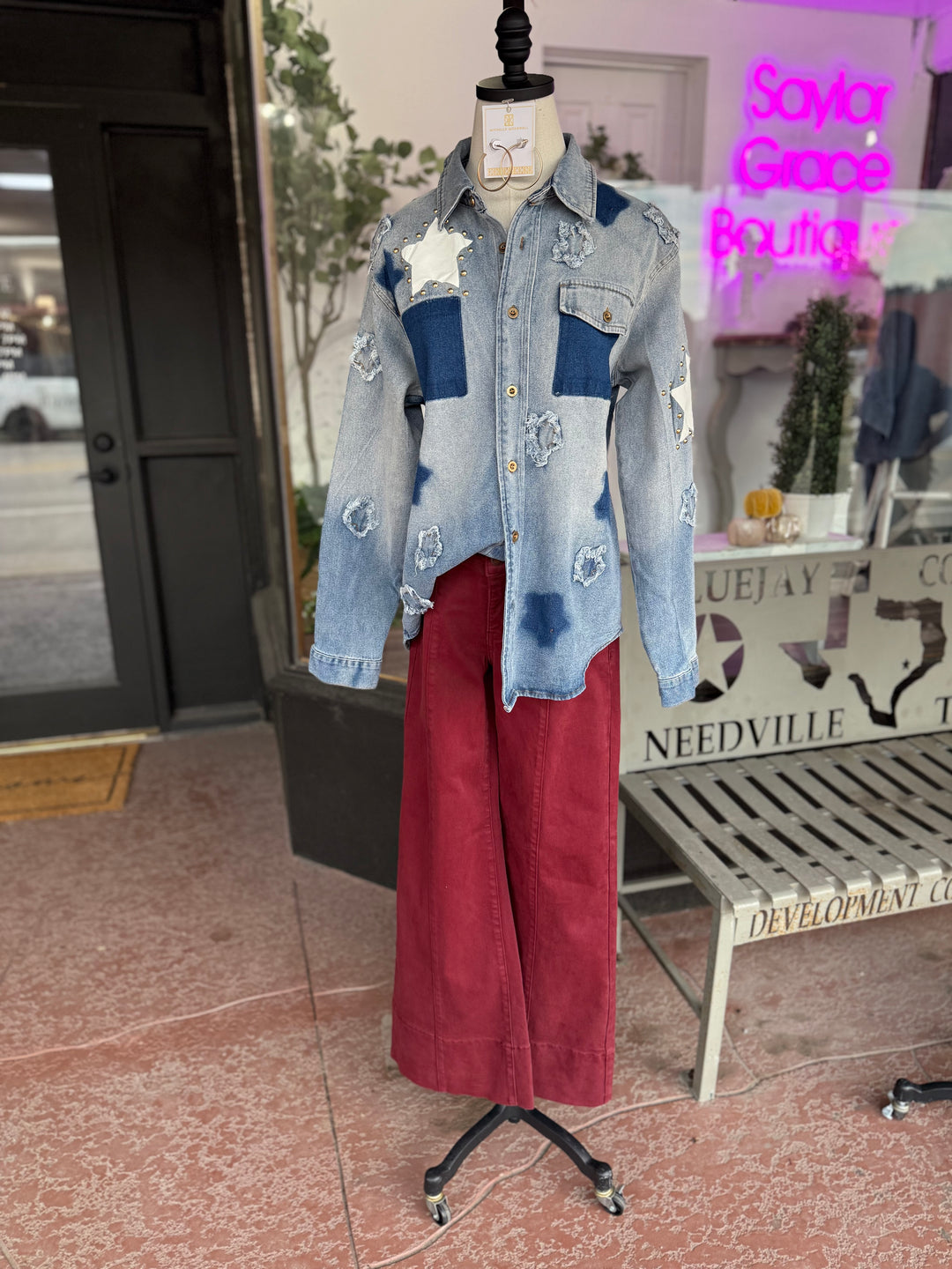 Heather Jeans -  Wine