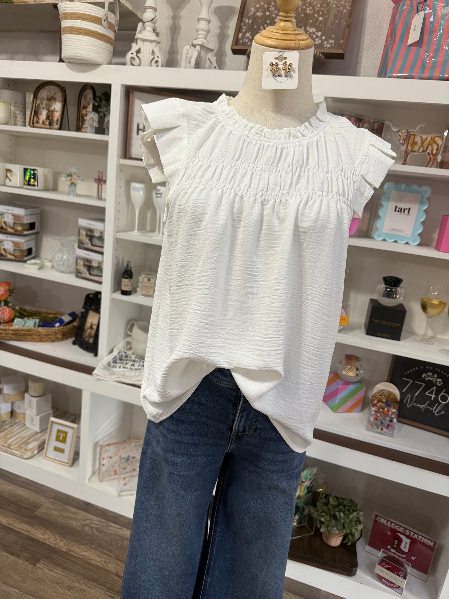 Zoe Top - White