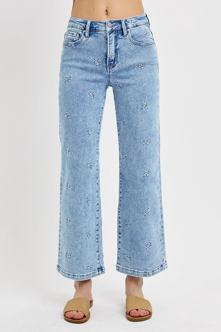 Vivian Embroidered Jeans