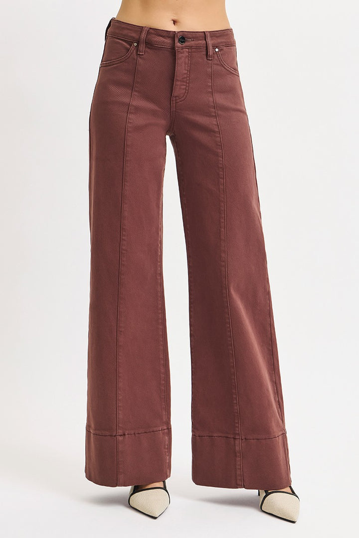 Heather Jeans -  Brown