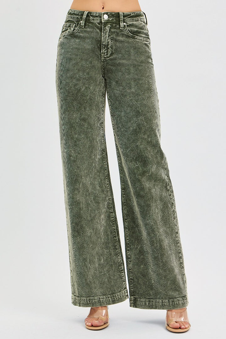 Mia Jeans - Olive