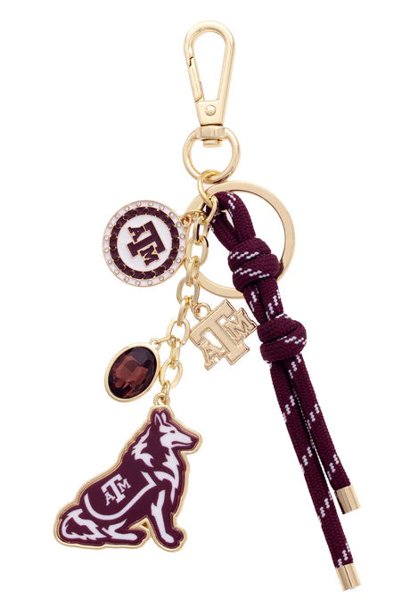 Texas A&M Aggies Cluster Bag Charm {Restock on the Way}