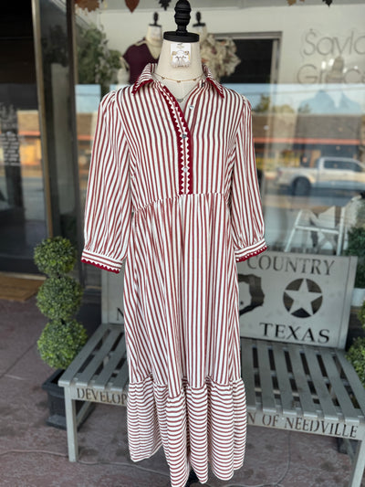 Annie Dress - Rust