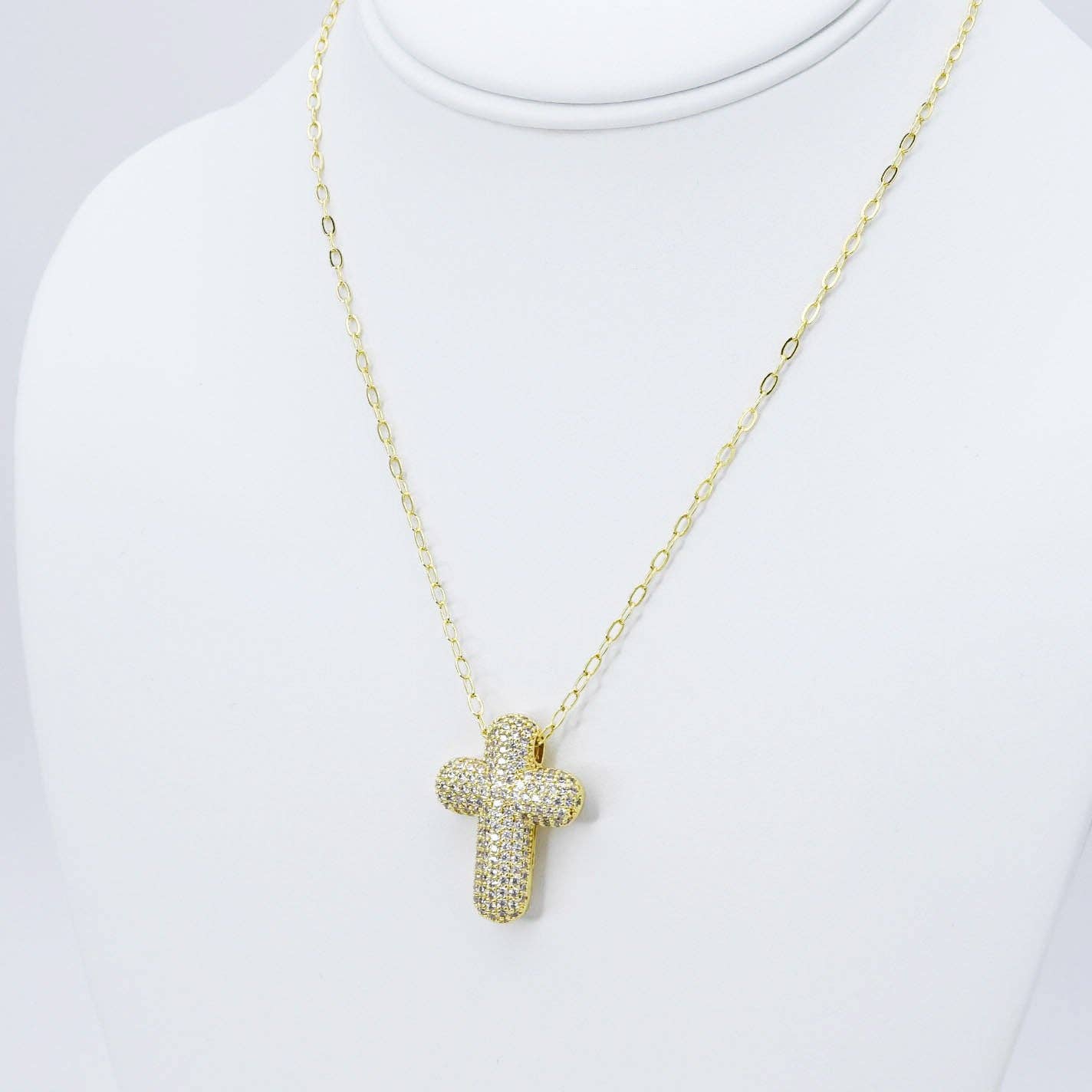 Faithful Glow Gold Necklace 