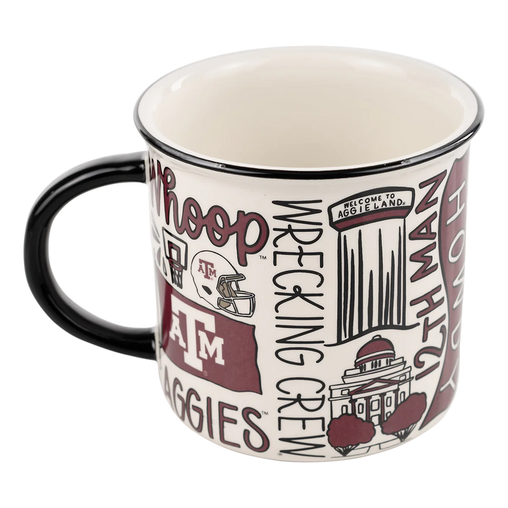 Texas A&M Collage Campfire Mug