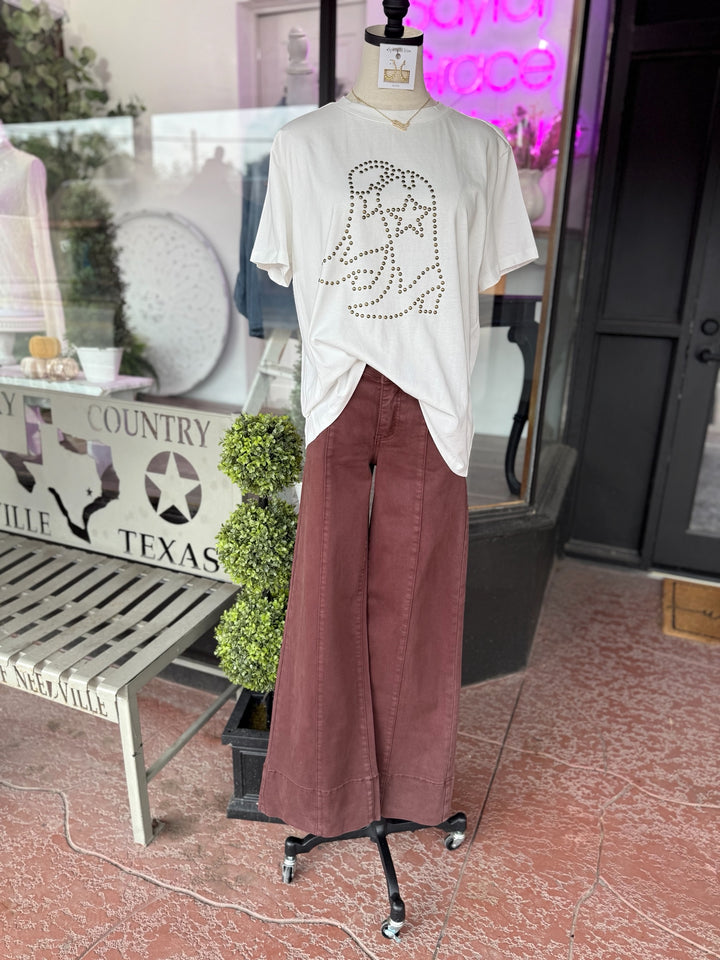 Heather Jeans -  Brown