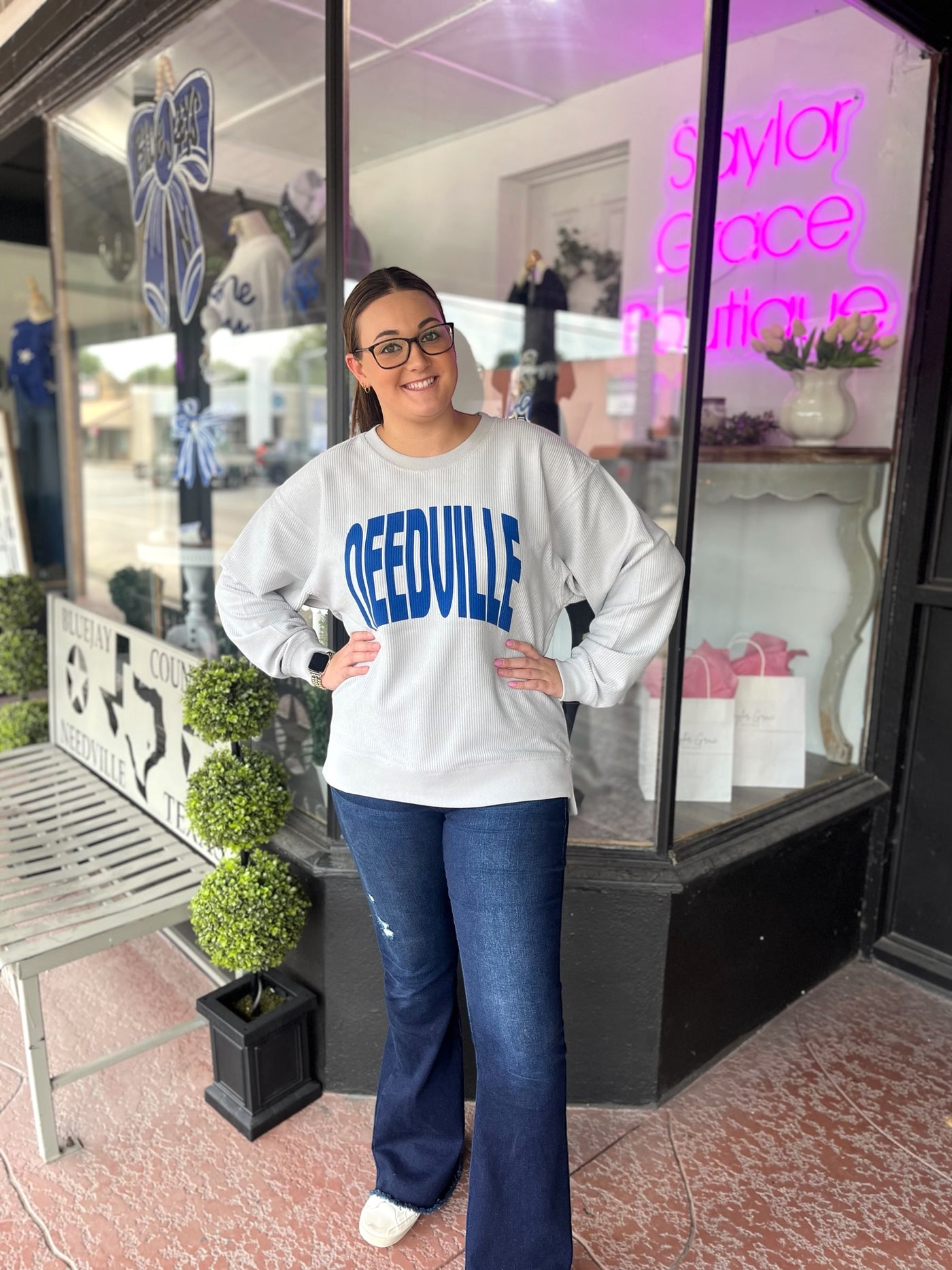 Needville Corded Top