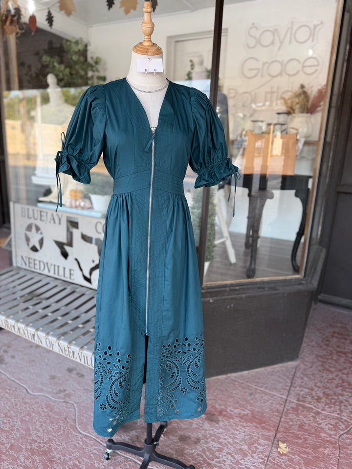 Kristi Dress - Teal