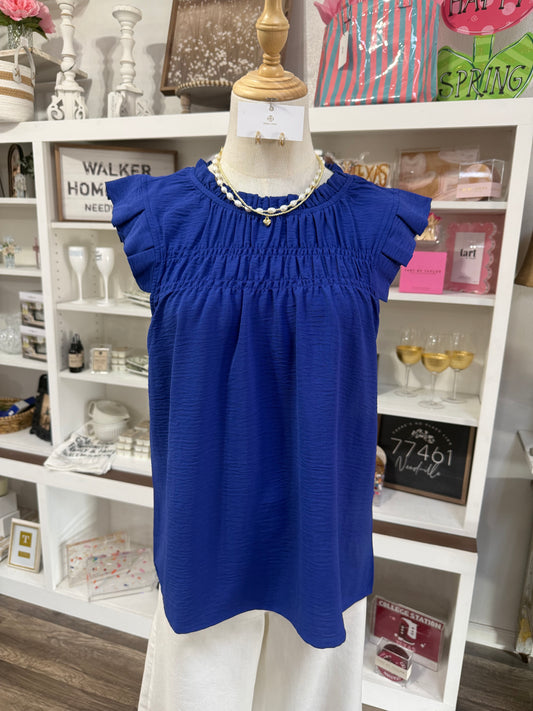Zoe Top - Blue