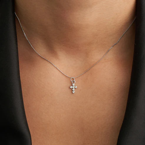 Silver Cross Necklace