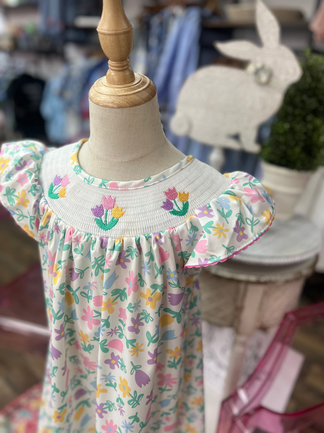 Tulip Smocked Dress