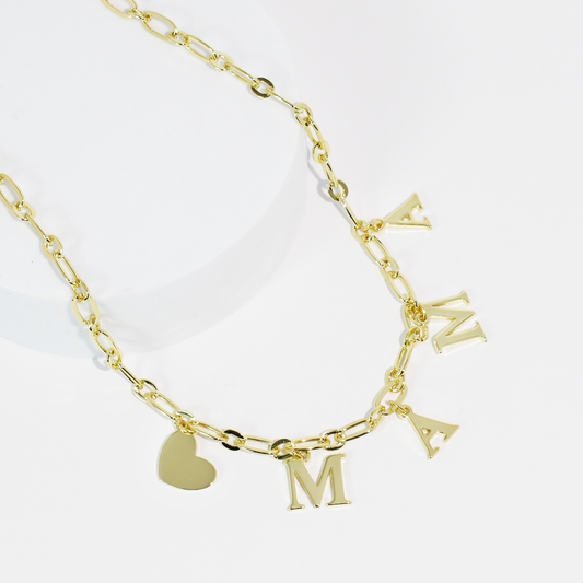 Mama Charm Gold Necklace