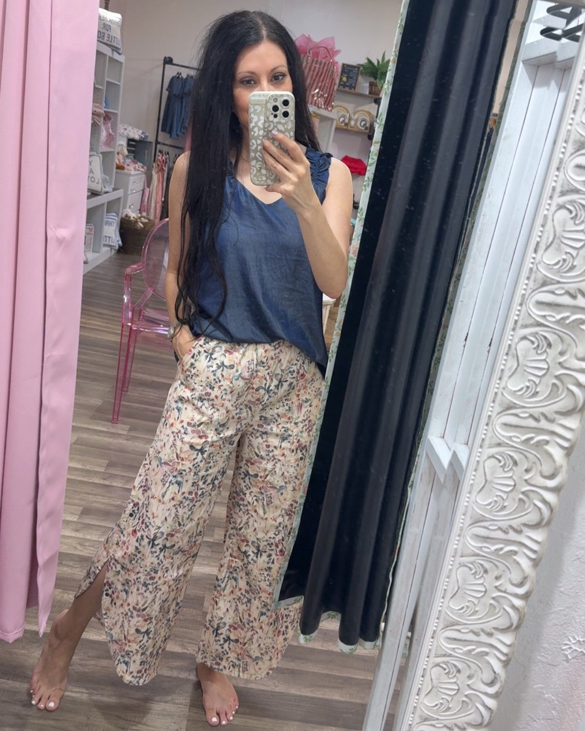 Kyla Top - Denim