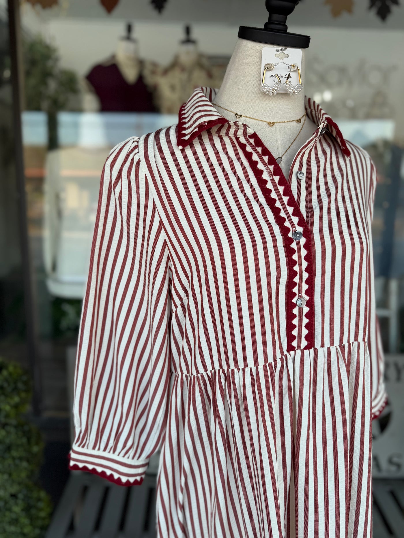 Annie Dress - Rust