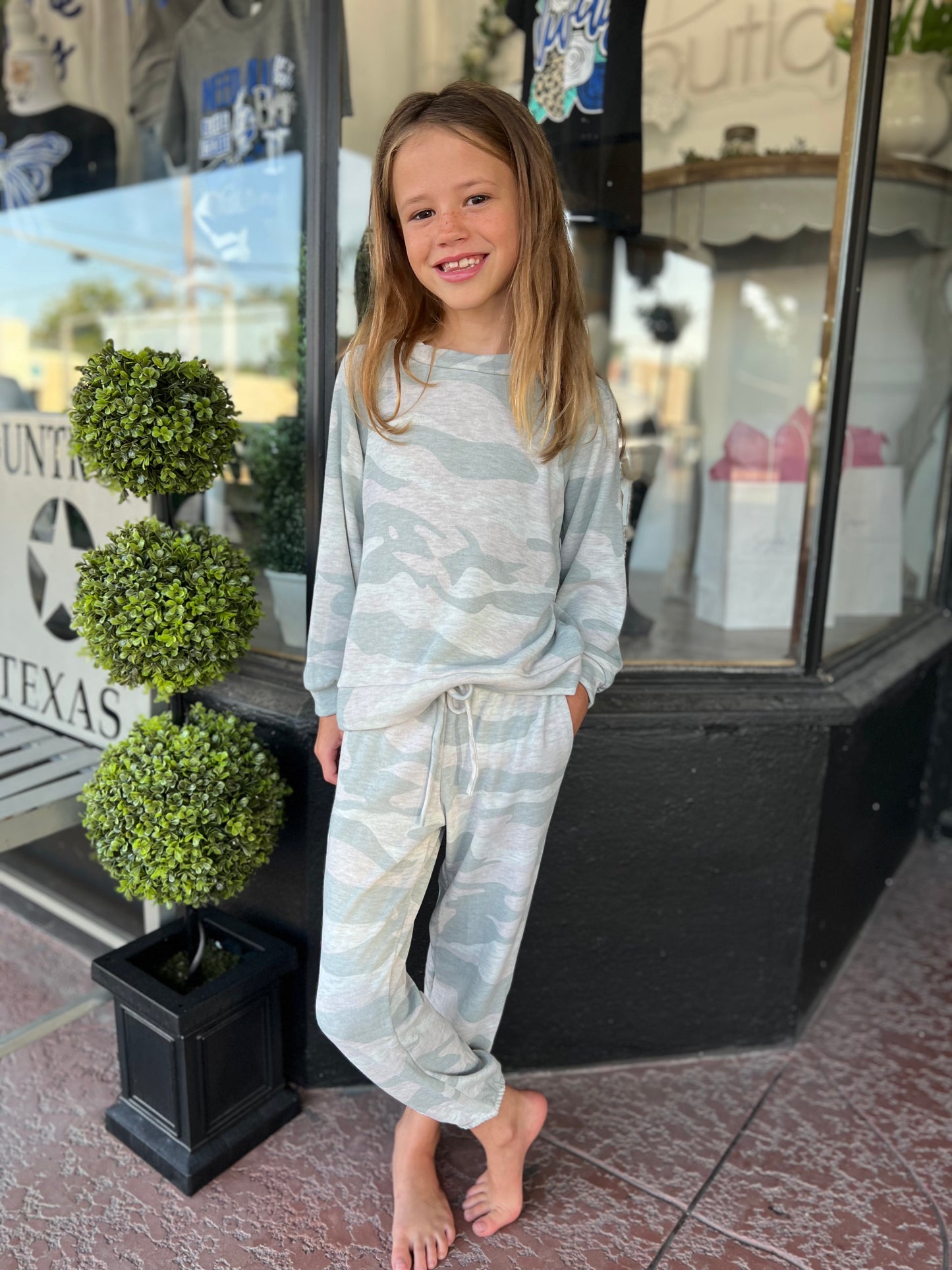 Camo Pant Set