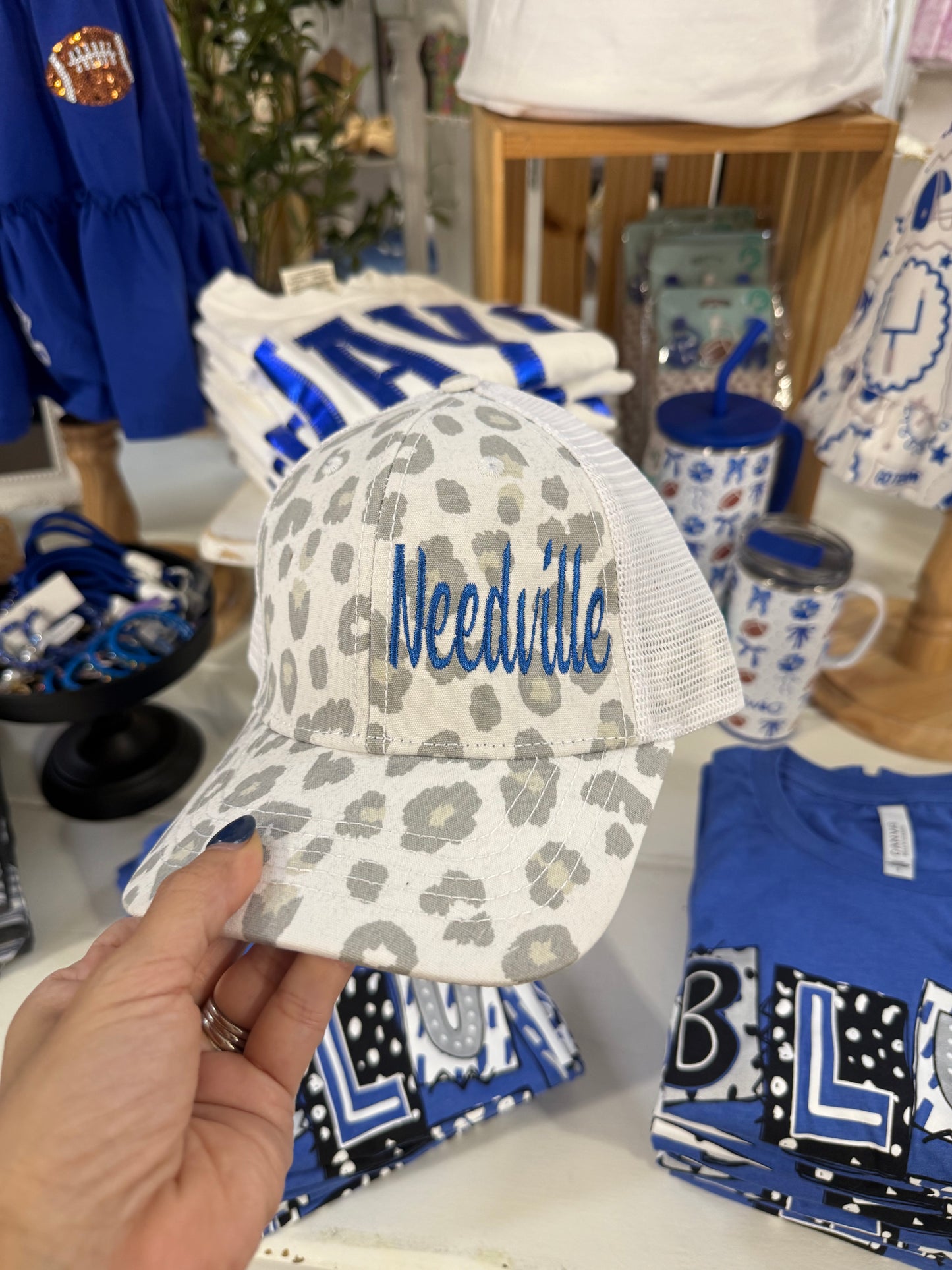 Needville Leopard Hat