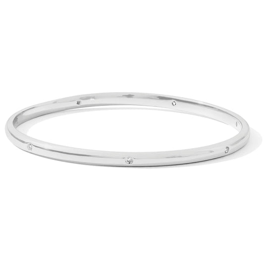 Cubic Zicronia Accented Bangle