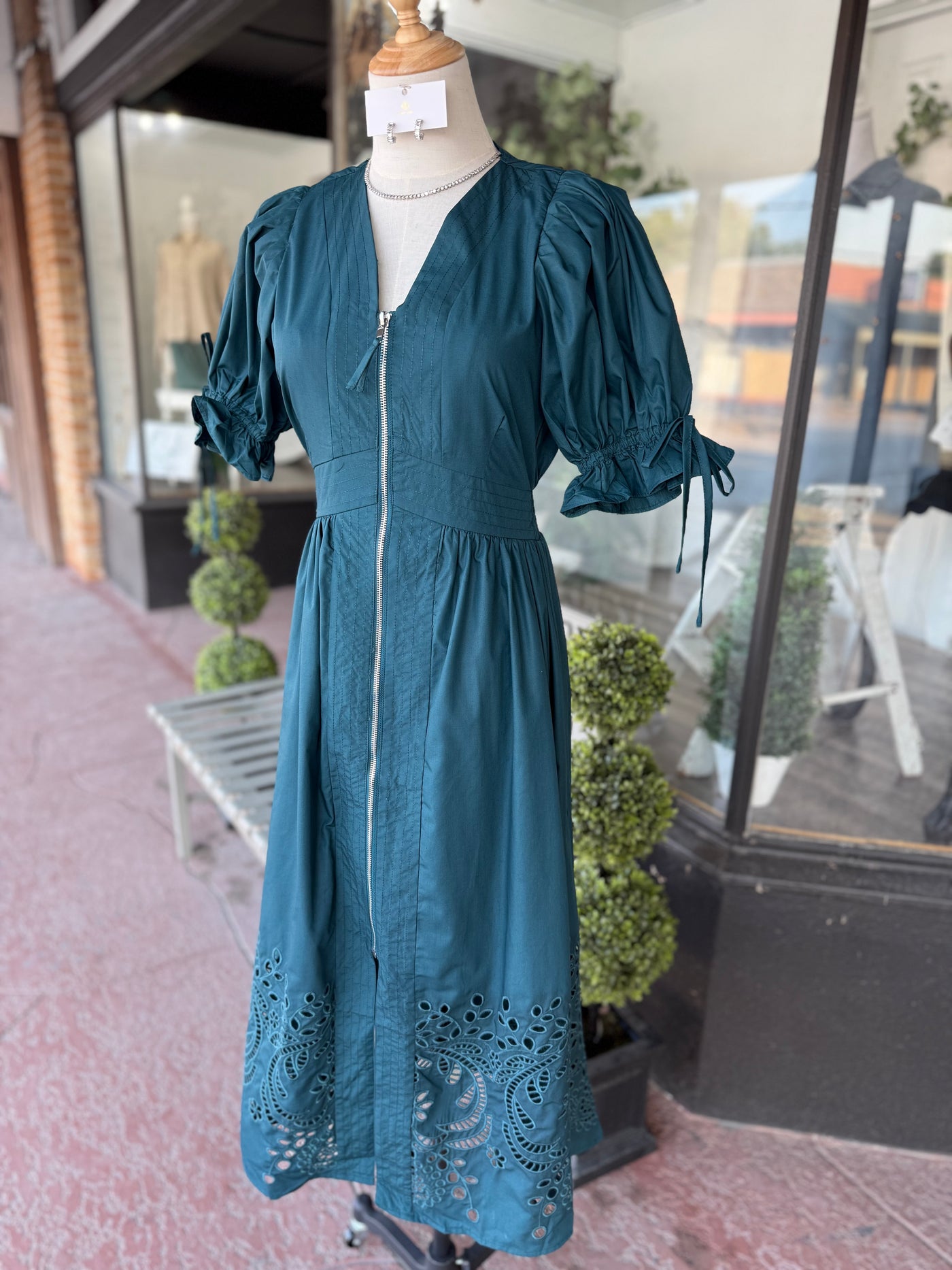 Kristi Dress - Teal