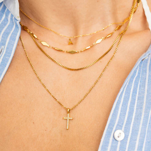 Diamond Cross Necklace