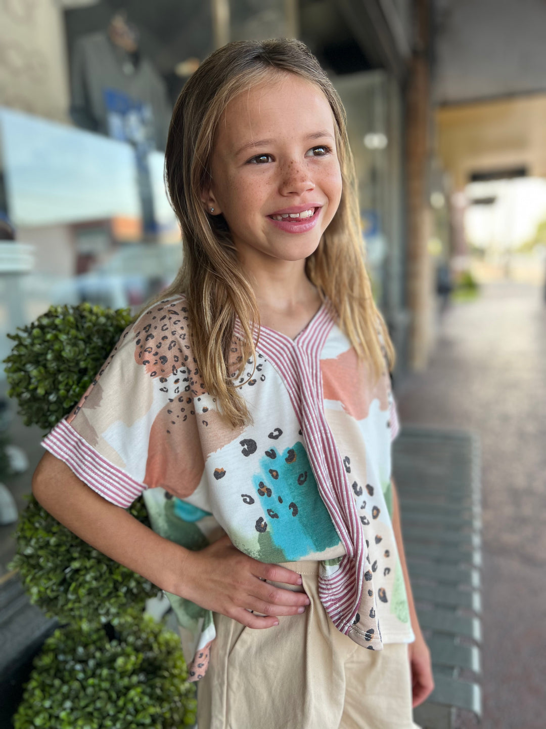 Multi Print Block Top