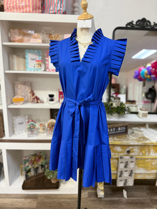 Brittney Dress - Blue