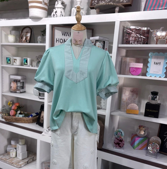 Jade Top - Mint