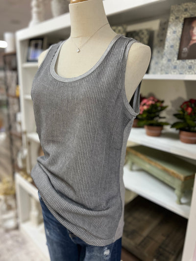 Sasha Tank - Silver