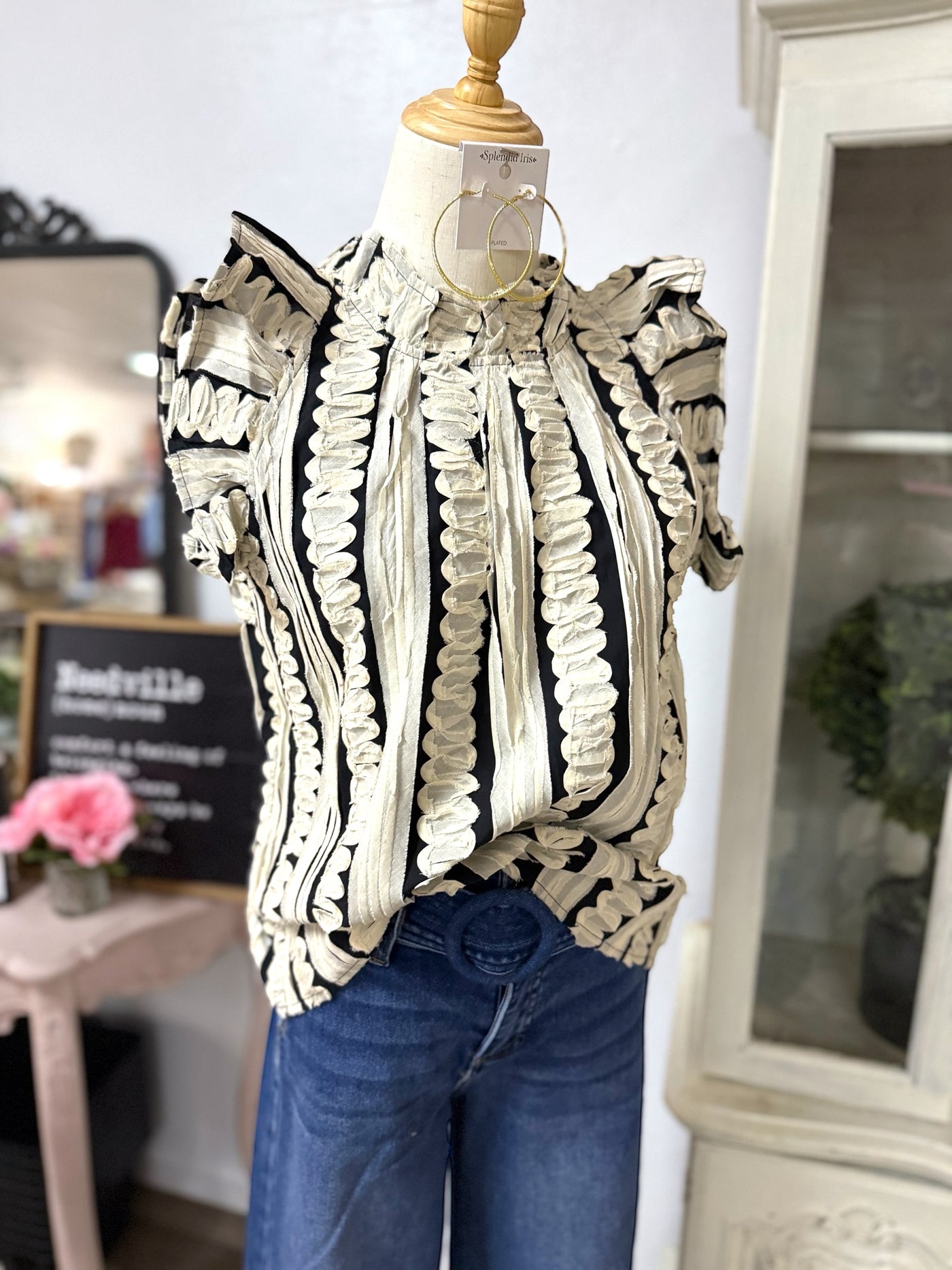 Glenda Top - Black