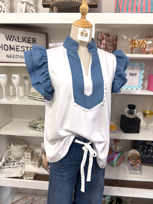 Alice Top -White