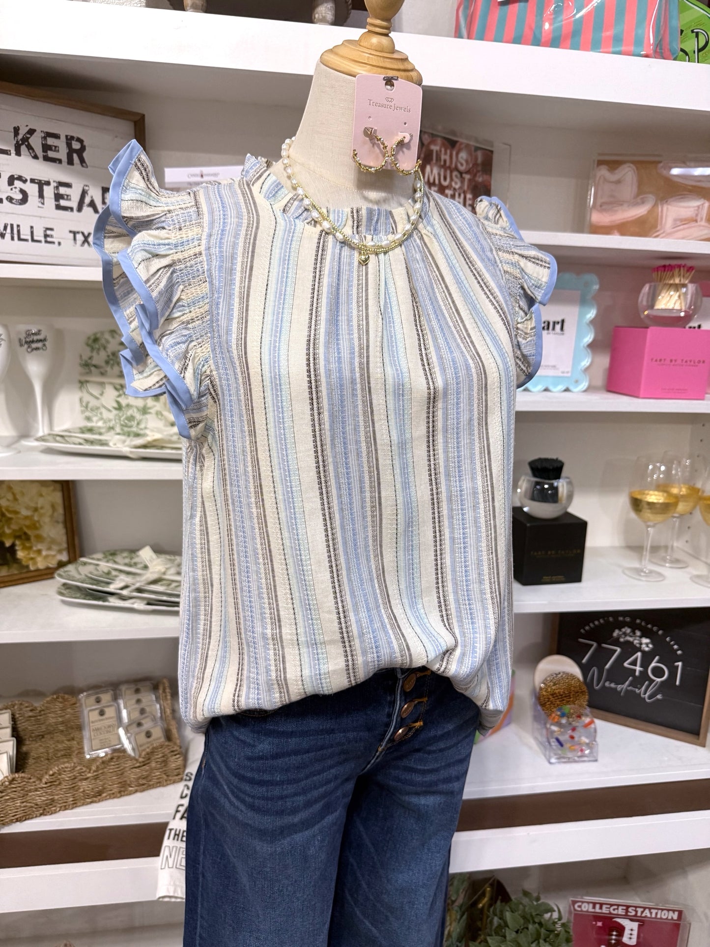 Shelby Top - Blue