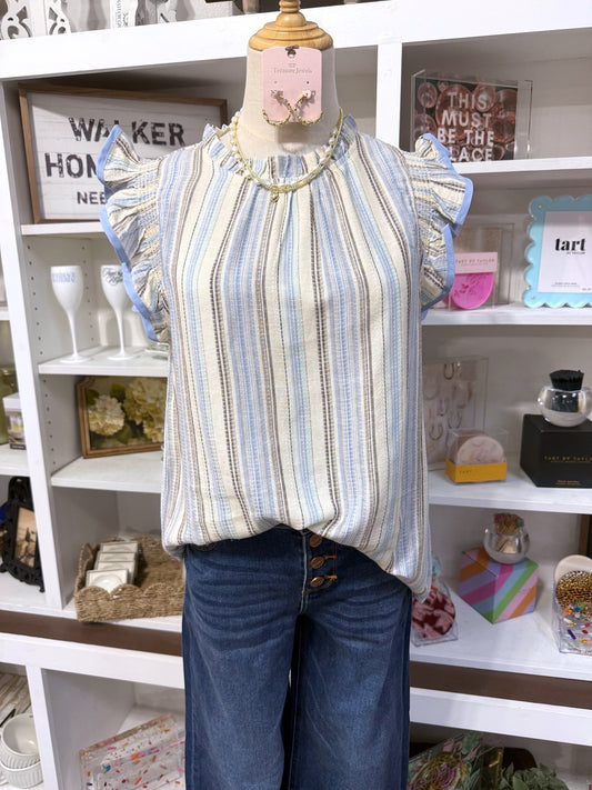 Shelby Top - Blue